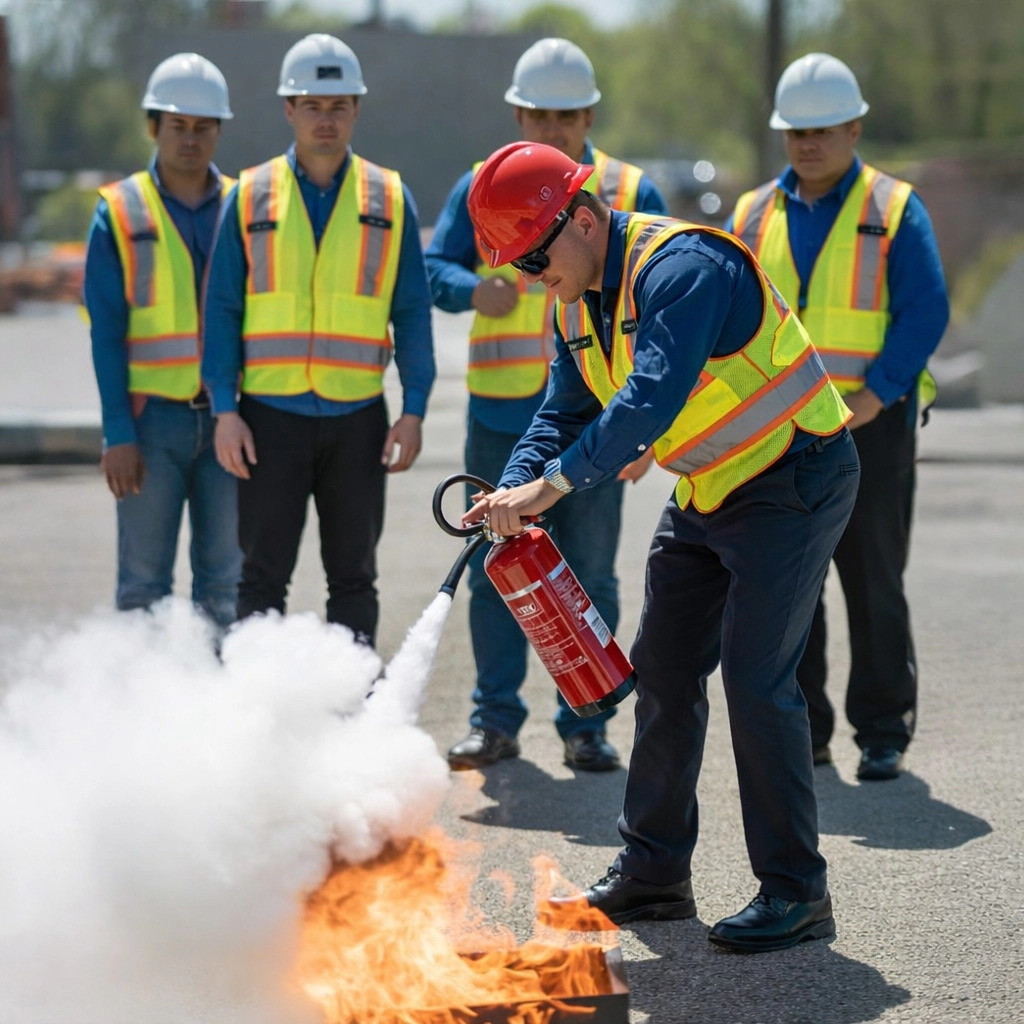 Temel Yangın Eğitimi ve Tatbikatları